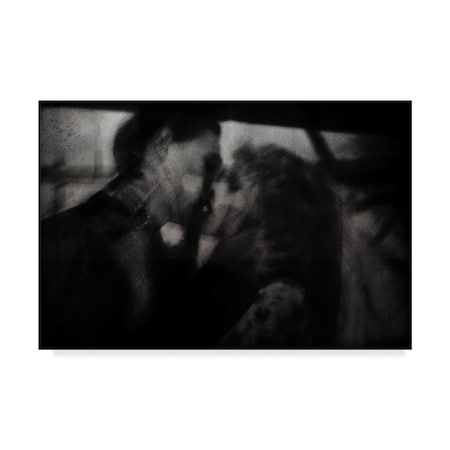 Dalibor Davidovic 'Shadows The Kiss' Canvas Art,30x47